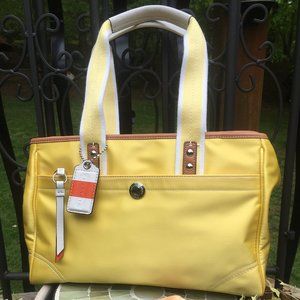 COACH Hamptons Weekend Tote Bag